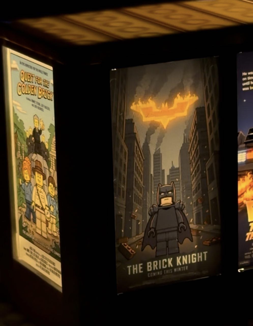 LEGO Inspired Movie Poster - Printing Template
